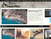 Tablet Screenshot of funguerilla.com